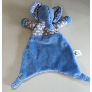 Jellycat Elly Soother Lovey Blue Elephant Plush Knotted Comfie Baby Toy